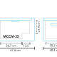 Kühlbox Kompressor MCCM-35 AC/DC