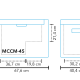 Kühlbox Kompressor MCCM-45 AC/DC