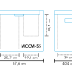 Kühlbox Kompressor MCCM-55 AC/DC Dual Zone