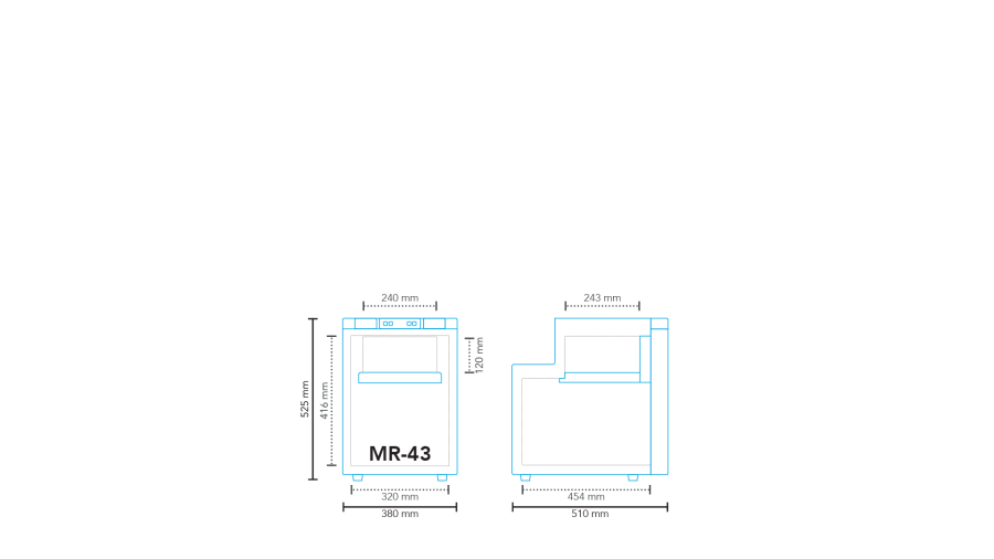 Kühlschrank Kompressor MR-43
