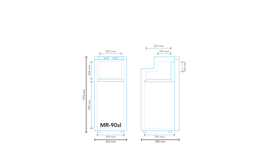 Kühlschrank Kompressor MR-90sl