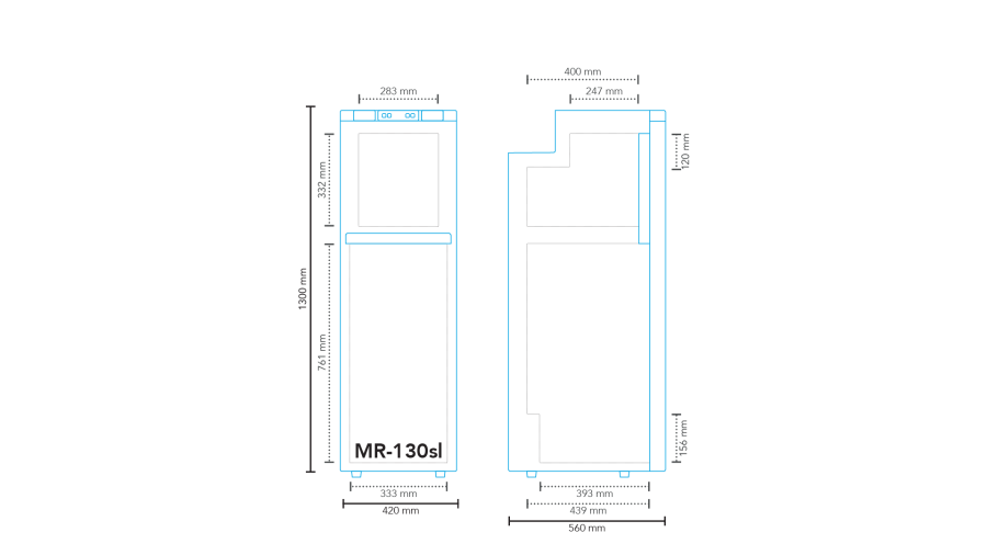 Kühlschrank Kompressor MR-130sl