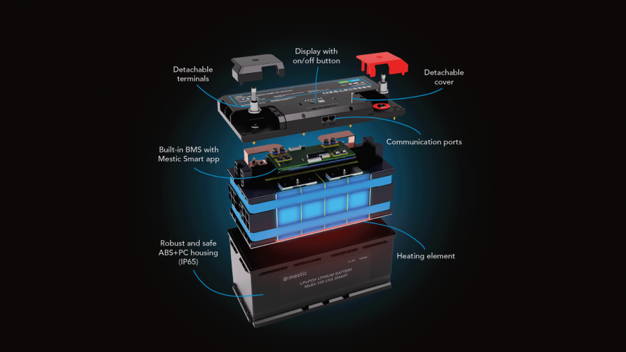Lithium-Batterie MLBS-100 LN5 smart