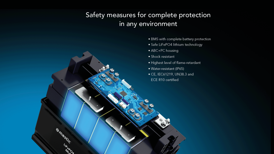 Lithium-Batterie MLBS-100 LN5 smart