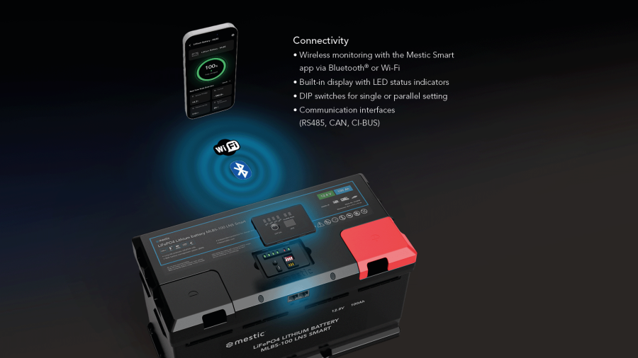 Lithium-Batterie MLBS-150 LN5 smart