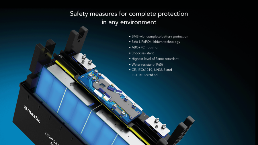Lithium-Batterie MLBS-200 smart
