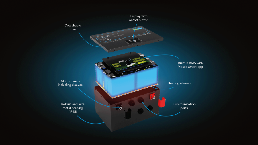 Lithium-Batterie MLBS-300mc smart