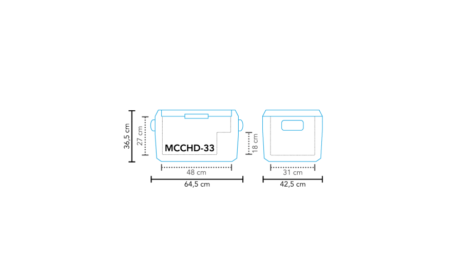 Kühlbox Kompressor MCCHD-33 DC