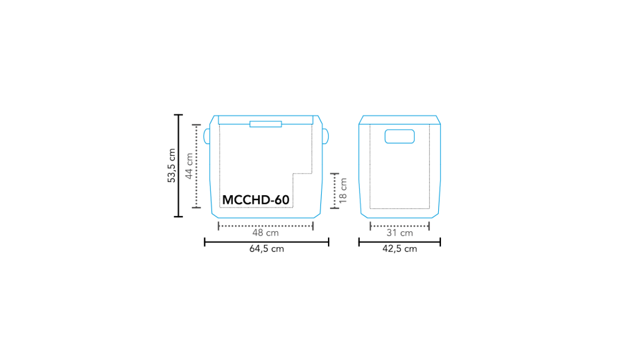Kühlbox Kompressor MCCHD-60 DC