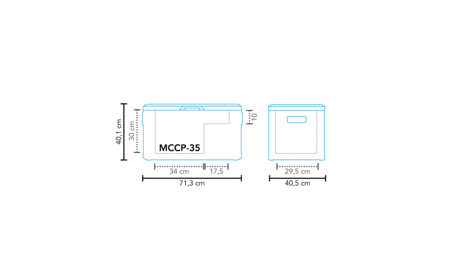 Kühlbox Kompressor MCCP-35 AC/DC
