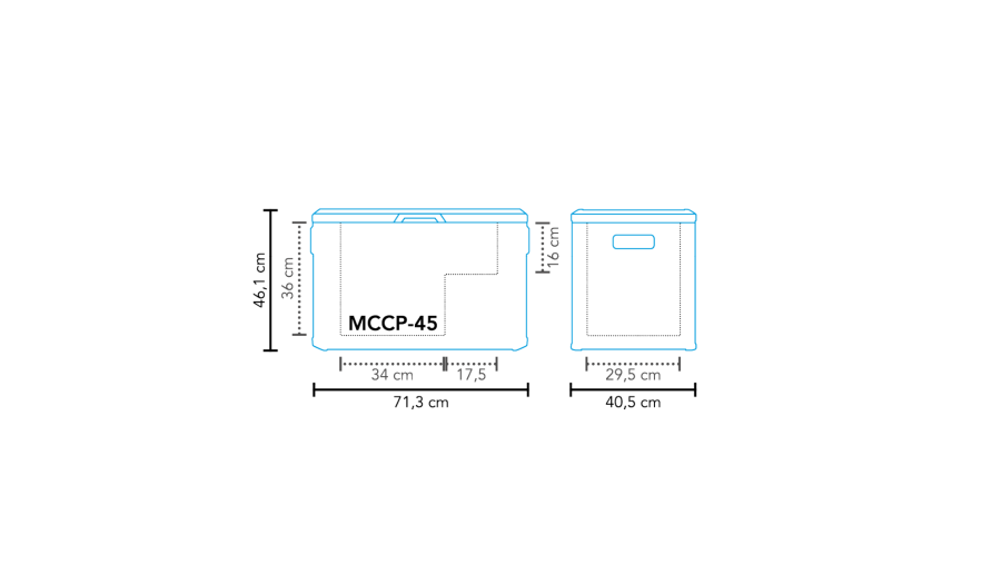 Kühlbox Kompressor MCCP-45 AC/DC