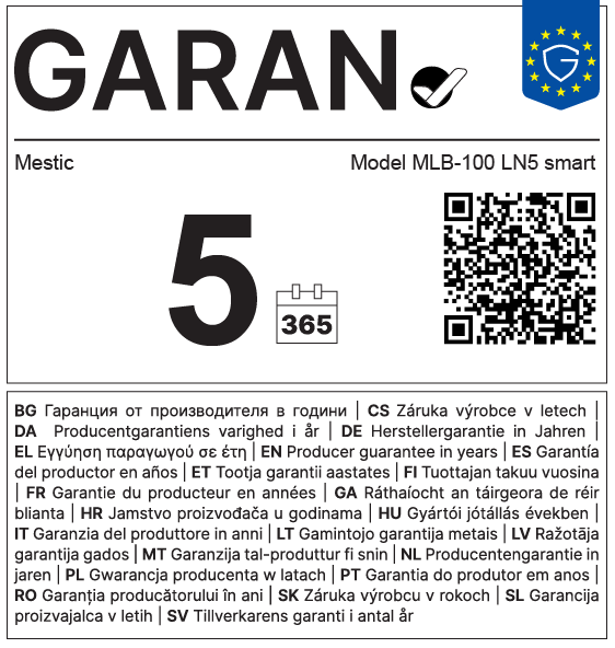 Lithium-Batterie MLB-100 LN5 smart